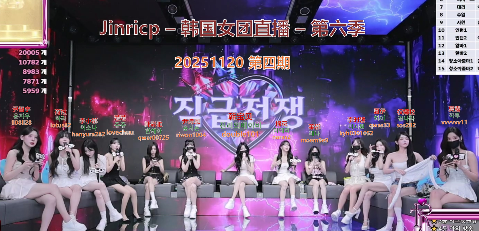 【Jinricp第六季】2025.11.20 首轮职级赛（第四期）-Jinricp中文资源站